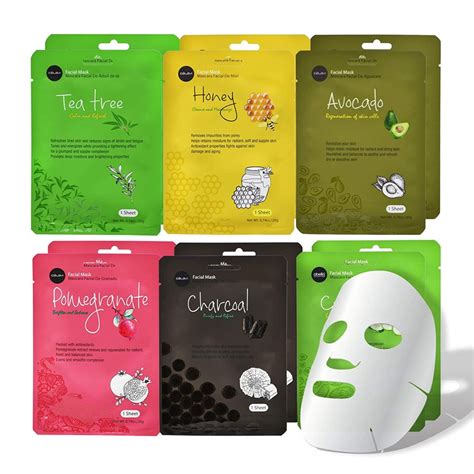 pack de mascarillas faciales